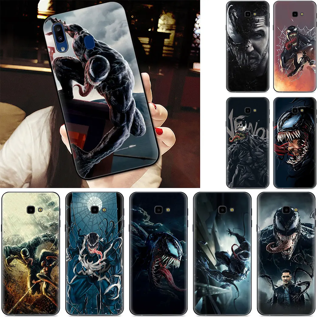 Mavel Venom Мягкий силиконовый чехол для телефона samsung J4 J8 2018 J6 плюс J7 Duo A2 A20E A70S