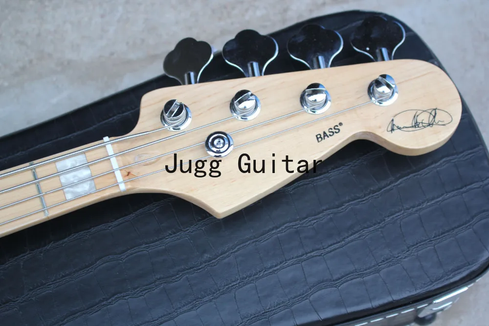 4 струны на заказ пепельный корпус точность Маркус Миллер подпись натуральная