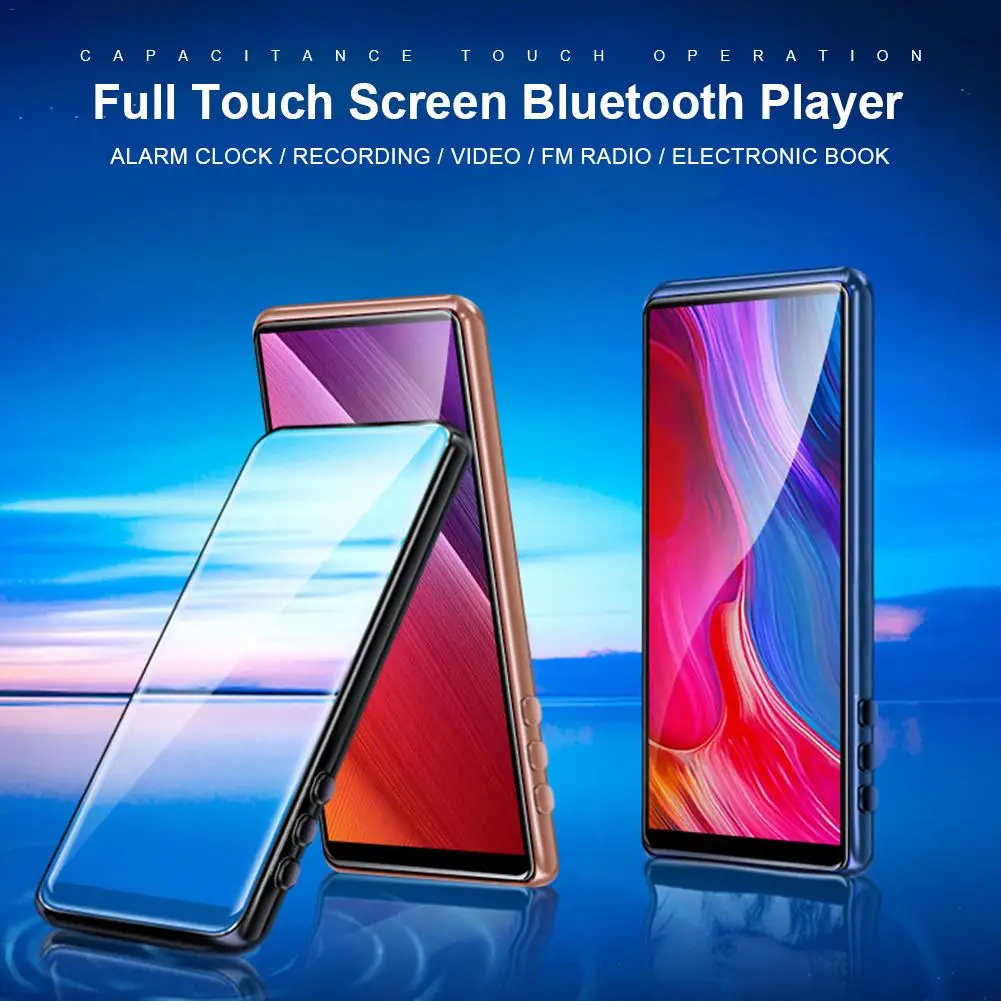 

M9 Full Screen Mp4 Full Touch Screen Full Video English Dictionary Long Standby MP5 Student MP3 With Bluetooth