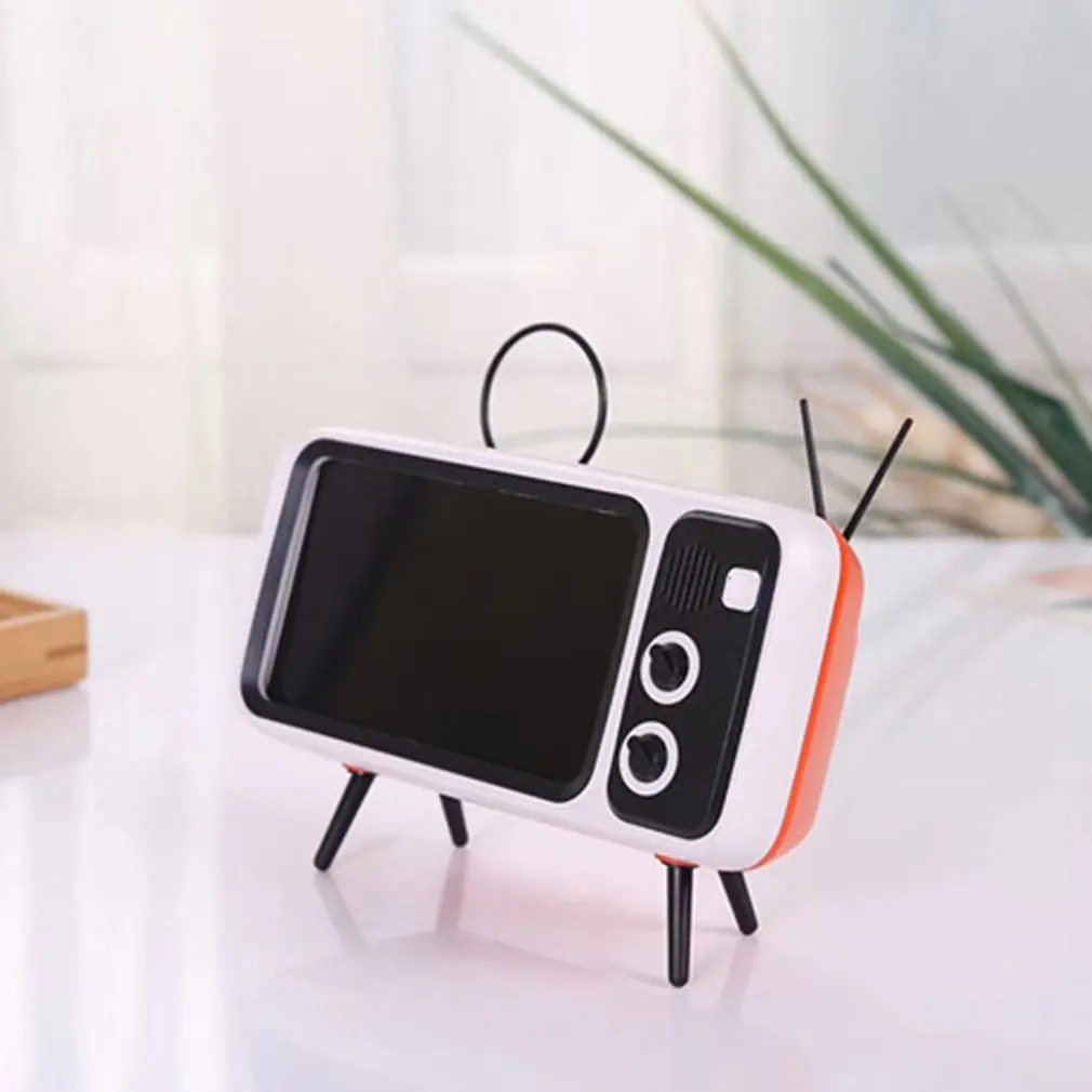 Стерео кронштейн фильмы мобильный телефон Bluetooth Динамик ТВ музыкальный плеер