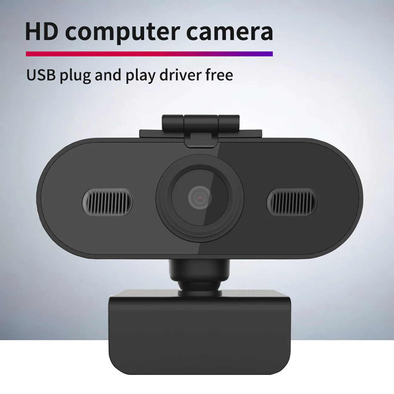 360 Вращающаяся веб-камера с автофокусом 1080P HD USB камера для компьютера ПК