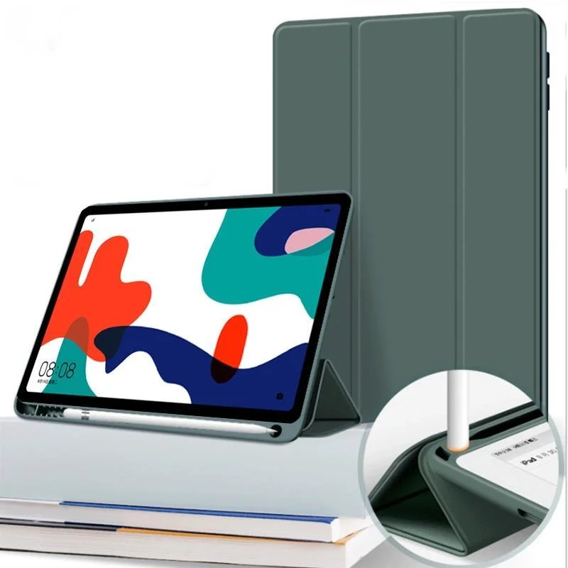 

with Pencil Holder 2021 Funda For Huawei MatePad 11 Cases 10.95" DBY-W09 Leather Smart Shell stand Cover Mate Pad 11 case