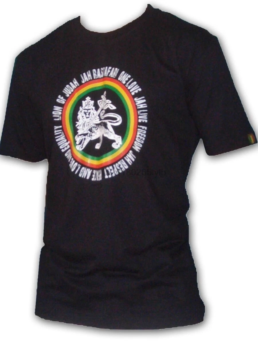 Футболка Rasta Reggae Jah Live Lion of juah ONE LOVE |