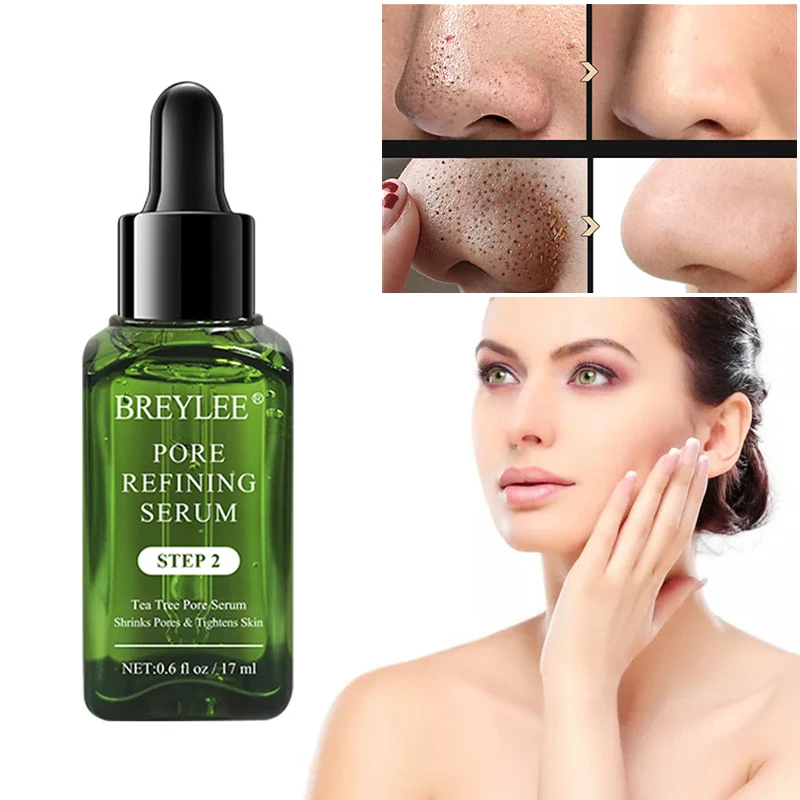 

1PC BREYLEE Acne Treatment Serum Natural Facial Essence Acne Scar Removal Face Skin Care Whitening Efficient Repairing Pore
