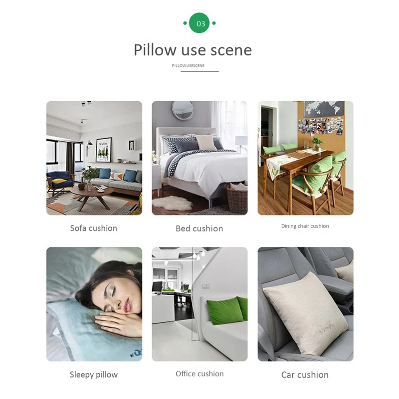 

4 Pcs Pillowcases Cushions Sofa Bed Pillow Cases Home Pillowcase Home Decoration