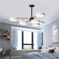 nordic creative lamp personality macaron led chandelier modern minimalist home living room bedroom room lighting