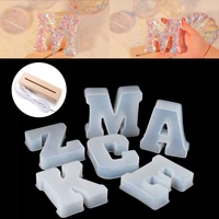 6 29 inches large alphabet letter epoxy resin mold silicone mold with illuminated base for diy resin craft party home decoration