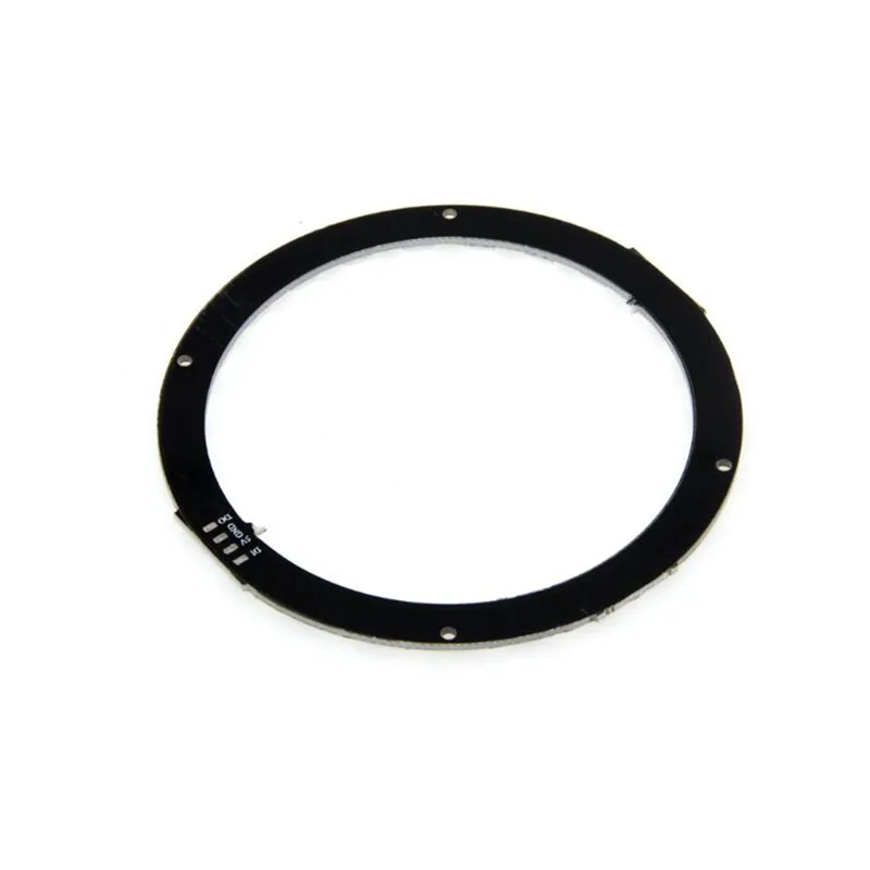 WS2812B DIY светодиодный Ring 8 12 16 24 60 бит Интеллектуальный полноцветный RGB WS2812 5050
