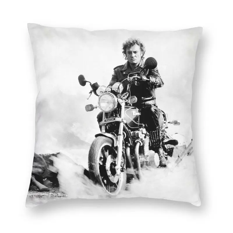

Наволочки для диванных подушек с изображением французского певицы, домашний декор, квадратная наволочка 45x45 см с изображением мотоциклиста...