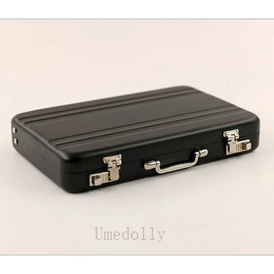 Color-3 Милый мини кукольный домик Миниатюрный переносной чемодан Breifcase для 1/6 Blyth, BJD мини аксессуары для кукол - Цвет: Color-3
