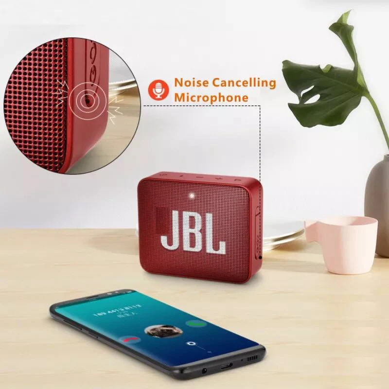 JBL GO 2 Wireless Bluetooth Speaker JBL Go2 IPX7 Waterproof Outdoor Portable Mini Speaker Sport Rechargeable Battery with Mic
