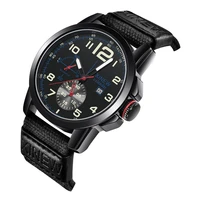 wholesale brand army vintage watch men fashion nylon band military sports calendar quartz watches montres de marque de luxe 2021