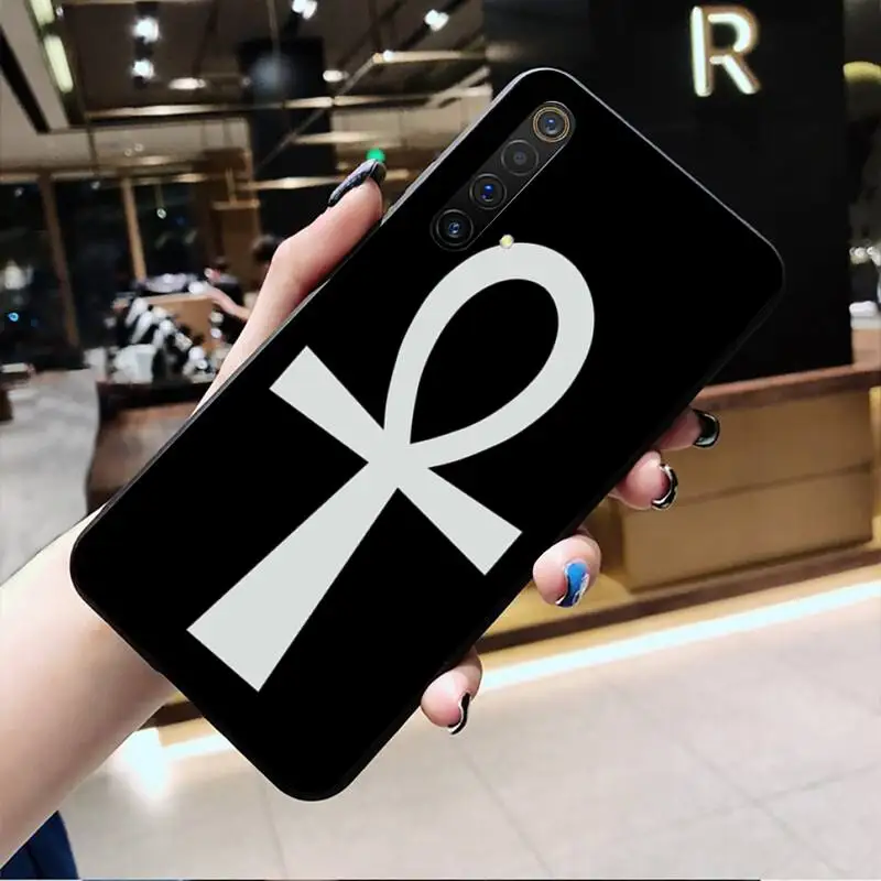 Египет неfertiti анубис Анкх Фараон фотоэлемент для OPPO Realme 6 Pro C3 5 C2 A11X | Мобильные