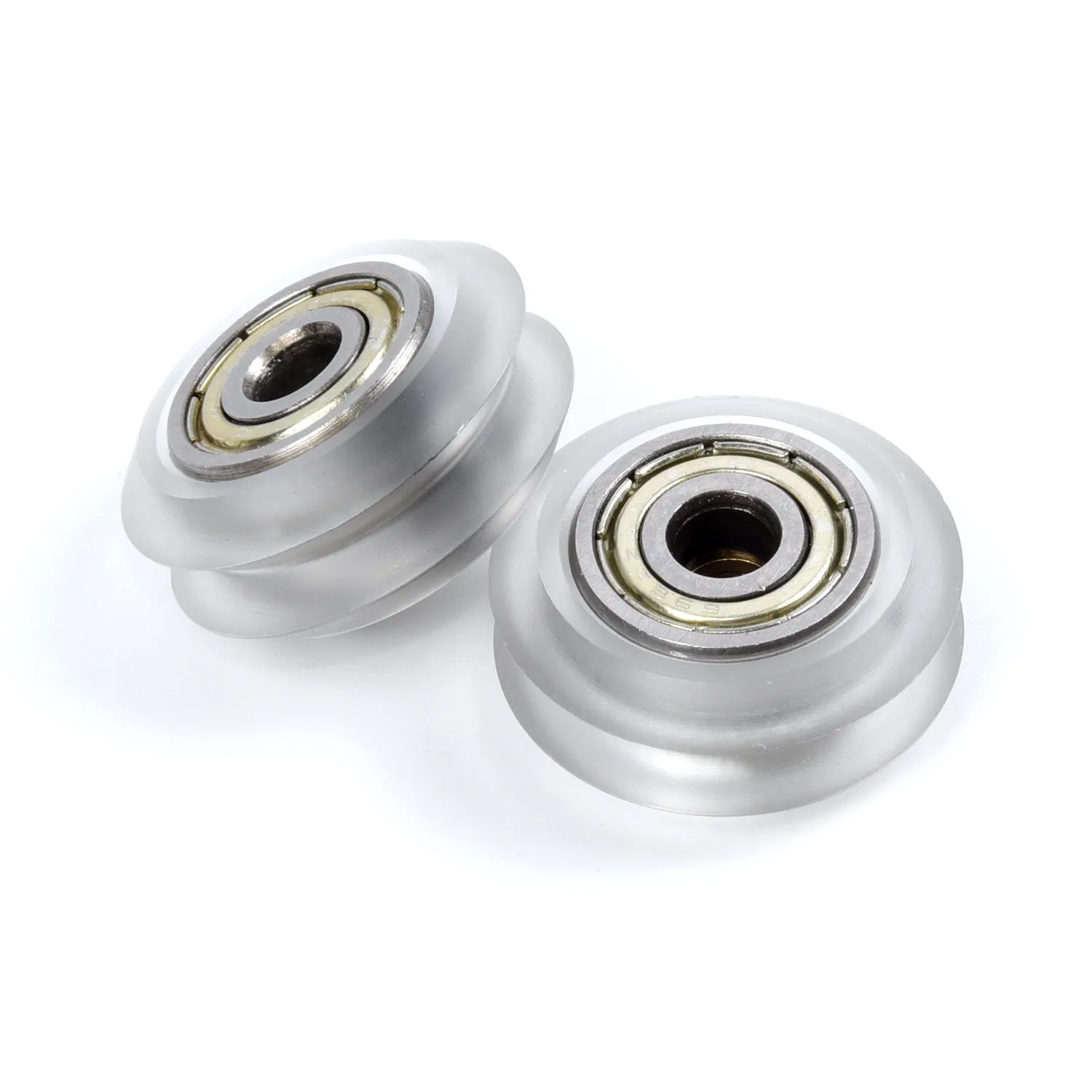 Оптовая продажа ЧПУ Прозрачный поликарбонатный V образный роликовый шкив