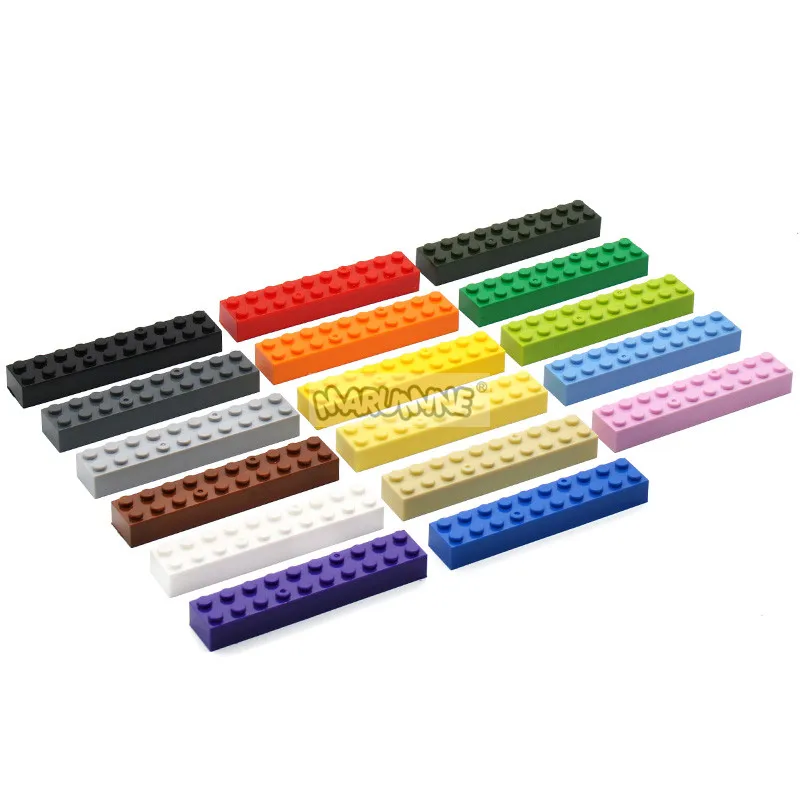 MARUMINE кубики MOC 2x10 кубические частицы 20 шт. классические строительные блоки