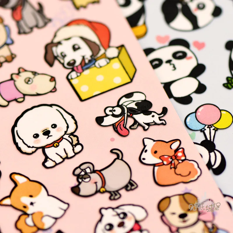 30 упак./лот Nekoni Панда Косплей Shiba Альпака Животные Декоративные Канцелярские