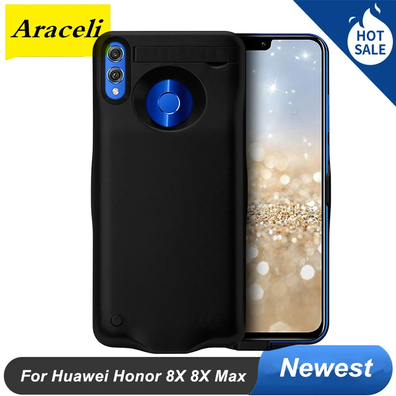 Чехол аккумулятор для Huawei Honor 8X умное Резервное зарядное устройство чехол