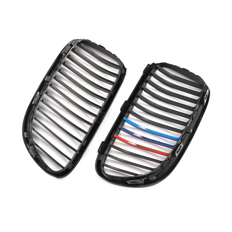 

MagicKit Matte Black M Color Front Bumper Kidney Sport Grille Grill Fit for BMW E92 E93 3-Series 10-13 320i 328i 335LCI Facelift