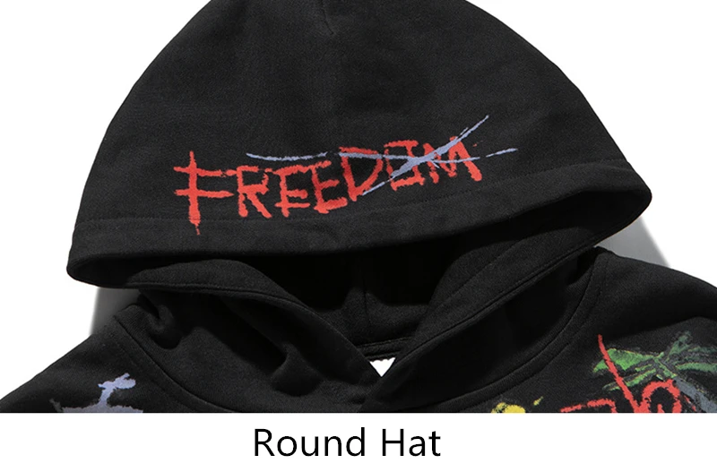 Ковбойская безрукавка для мужчин wo мужские толстовки freedom хип хоп свободные Джастин Бибер печать пламя скейтборд с граффити черный Свитшот Топы с капюшоном