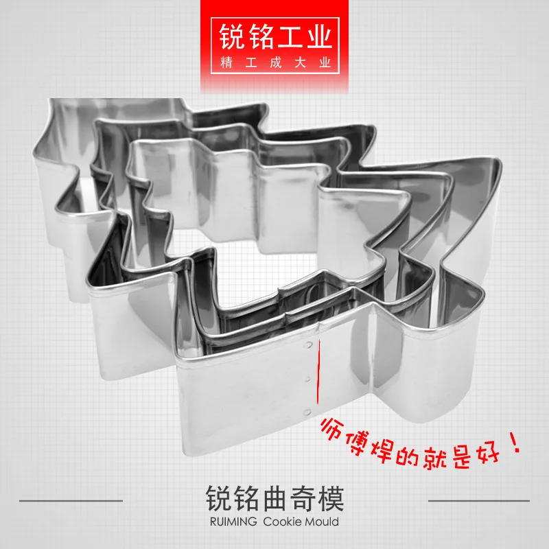 Четыре стиля снеговик форма для рождественского печенья Форма Пряничный