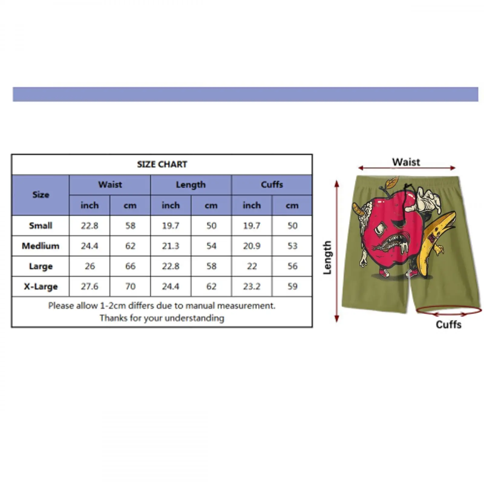 

printer fruit Sports beach shorts tattoo boys/girls swimwear panties fruit picker boys/girls panties