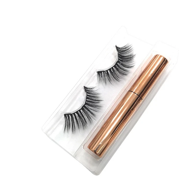 Блеск сказка 3D магнитный Набор ресниц синтетические волокна Накладные ресницы с