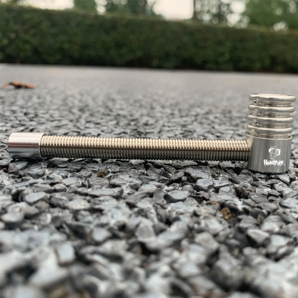 Складная металлическая трубка для курения 100 мм|pipe smoking|pipe smoking tobaccopipe tobacco pipes |