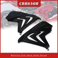 for honda cbr650r cbr 650r 2019 2022 2021 motorcycle shark shell shroud surrounds side fairing panel frame guard protector cover
