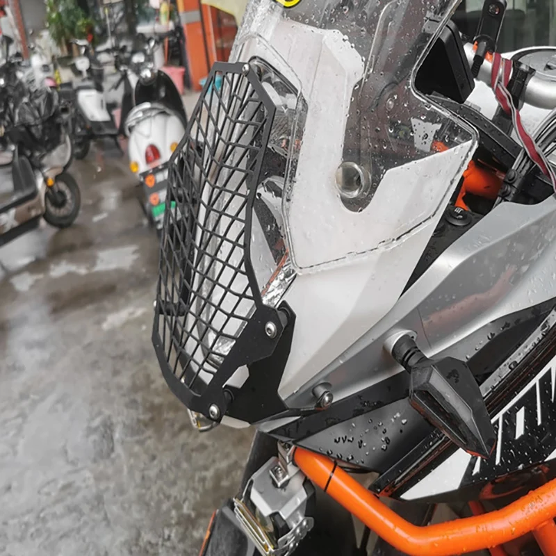 for KTM 1050 1090 1190 1290 Motorcycle Headlight Head Light Guard Protector Cover Protection Grill |
