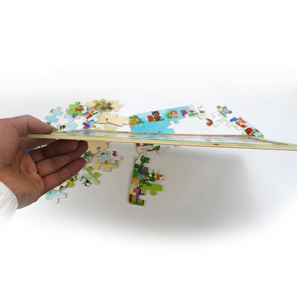 Арабская АБС головоломка цифровые деревянные игрушки ранняя модель буква