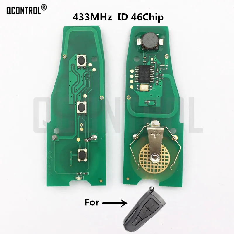 Q пульт дистанционного управления автомобиля смарт ключ электронная печатная