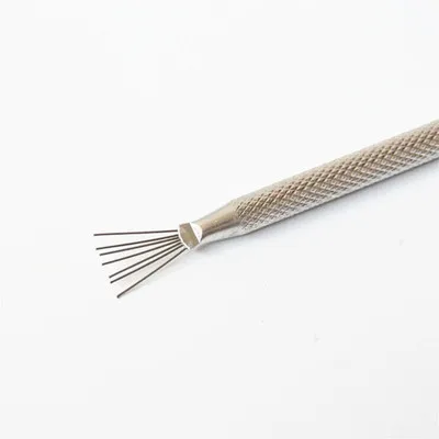 7 контактов инструмент для моделирования DIY Скульптура тыкать игла стальная