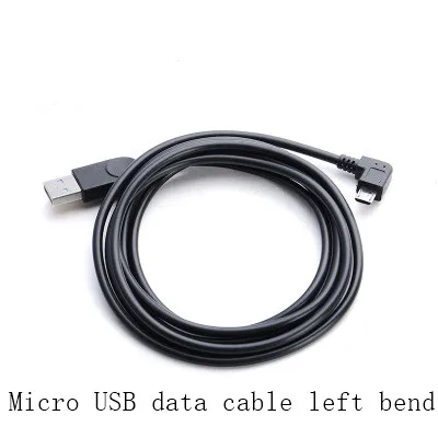 Usb 150 AM Micro левый изгиб от 25 см до Зарядные телефонные кабели адаптеры провод для