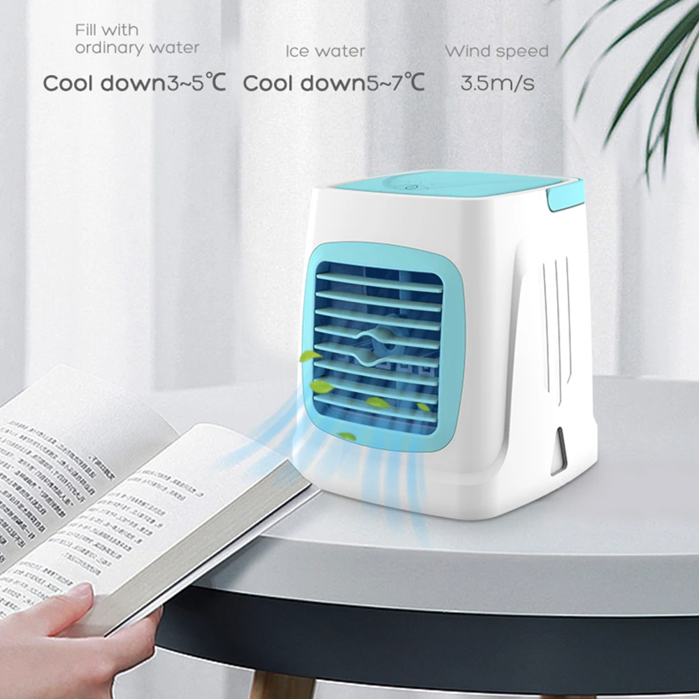 Портативный вентилятор для охлаждения воздуха 400 мл