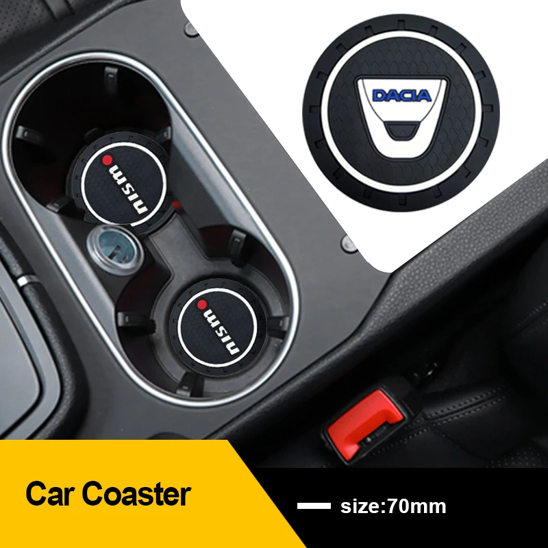 

1pcs Car Coaster Water Cup Interior Details Pad Mat for Chevrolet Cruze Lacetti Cobalt 2012 S10 Corsa C10 D20 Car Accessories