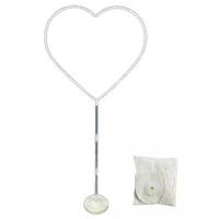 love balloon arch base pole stand heart balloon column stand holder wedding bridal shower supplies valentines day decor