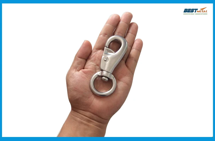 Нержавеющая сталь 304 поворотный оснастки Крюк Скоба 1000Lb емкость Номинальная