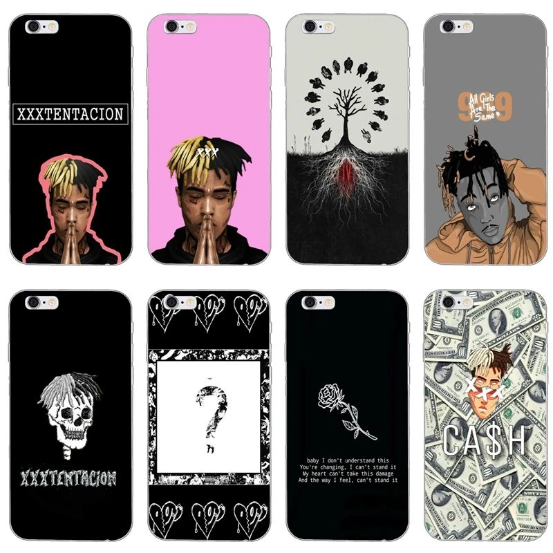 Мягкий чехол для телефона Rap Singer XXXTentacion 2019 iPhone X XR XS Max 8 7 plus 6s 6 SE 5s 5c 5 4