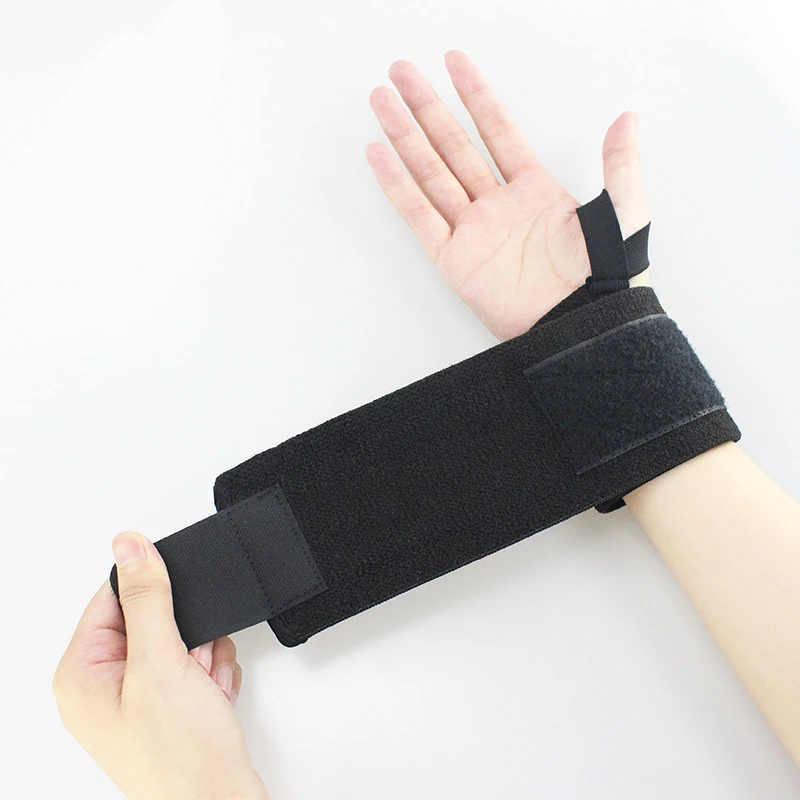 1 пара браслет для поддержки запястья тяжелой атлетики тренажерного зала |