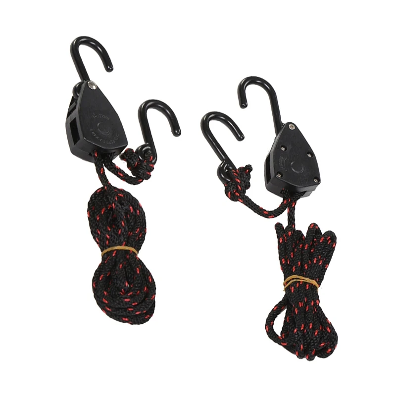 2 шт. шкив каяк и каноэ лодка лук кормовой веревки замок ремень 1/8 дюйма