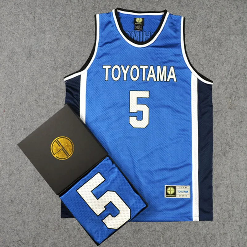 

Anime Slam Dunk TOYOTAMA KISHIMOTO 5# Basketball Jersey Cosplay