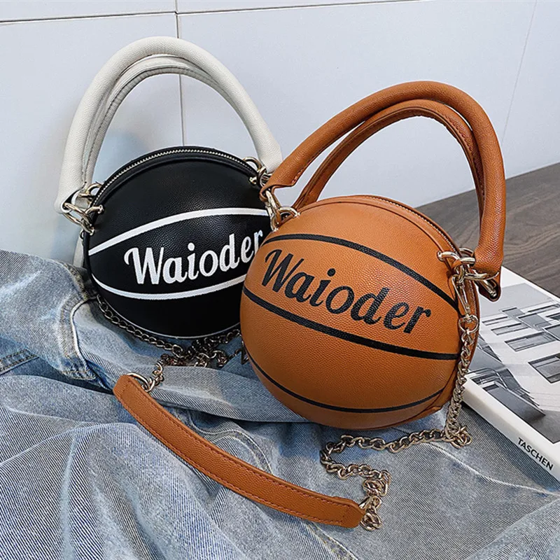 Женская сумка мессенджер DikizFly модная через плечо в форме баскетбола 2020| |