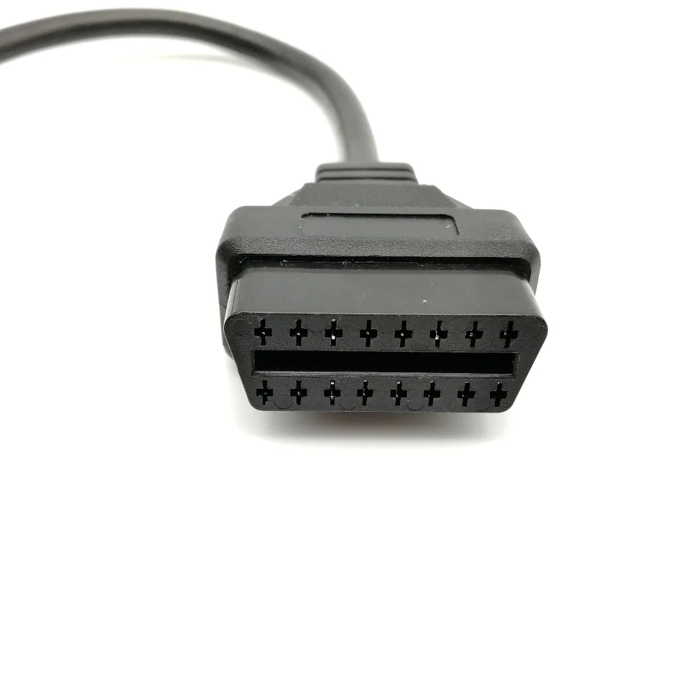 22pin к 16pin OBD1 для OBD2 Соединительный кабель адаптер OBD кабель для Тойота