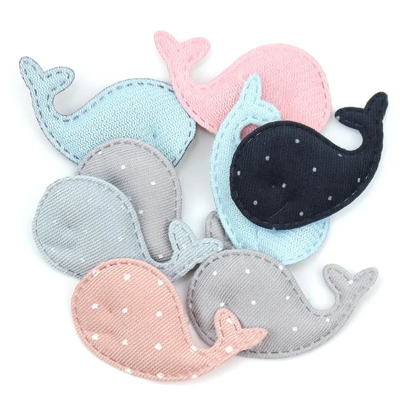 40 шт. 3*5 5 см в горошек Ткань КИТ мягкая аппликация для ребенка шпилька ремесла