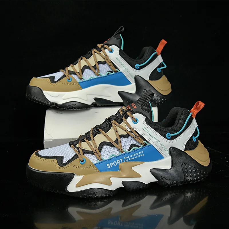 

Men's sports shoes lace up breathable men's cotton shoes outdoor leisure shoes 2021 men's leisure sports shoes