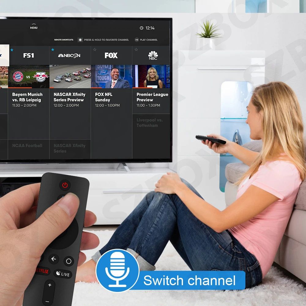 Оригинальный голосовой пульт дистанционного управления для Mi 4A Φ 4X 4K Android TV Mini Box S