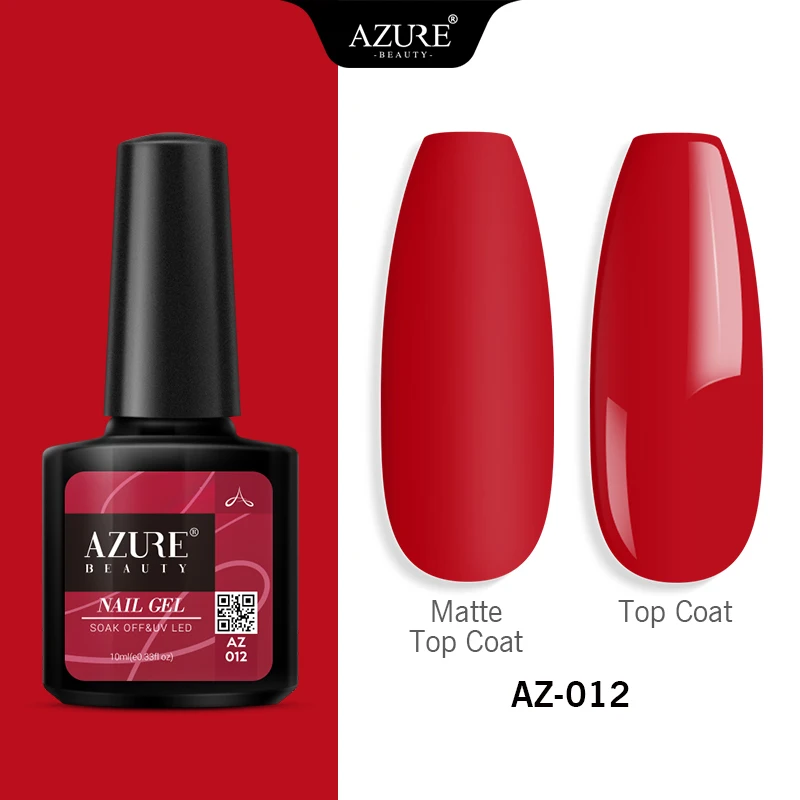 Azure beauty новейший Гель-лак для ногтей 10 мл замачивающийся Блестящий светодиодный Гель-лак для Ногтей Стойкий Гибридный лак Полупостоянный гель - Цвет: 12