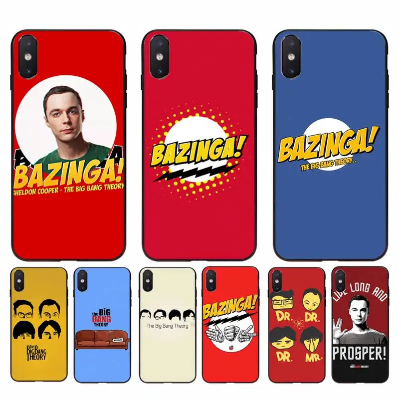 Роскошный Уникальный чехол для телефона Babaite Теория большого взрыва iphone 11 Pro Max X XS