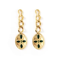 hanging earrings stainless steel earrings for women modern jewelry set fashion france women hops rings