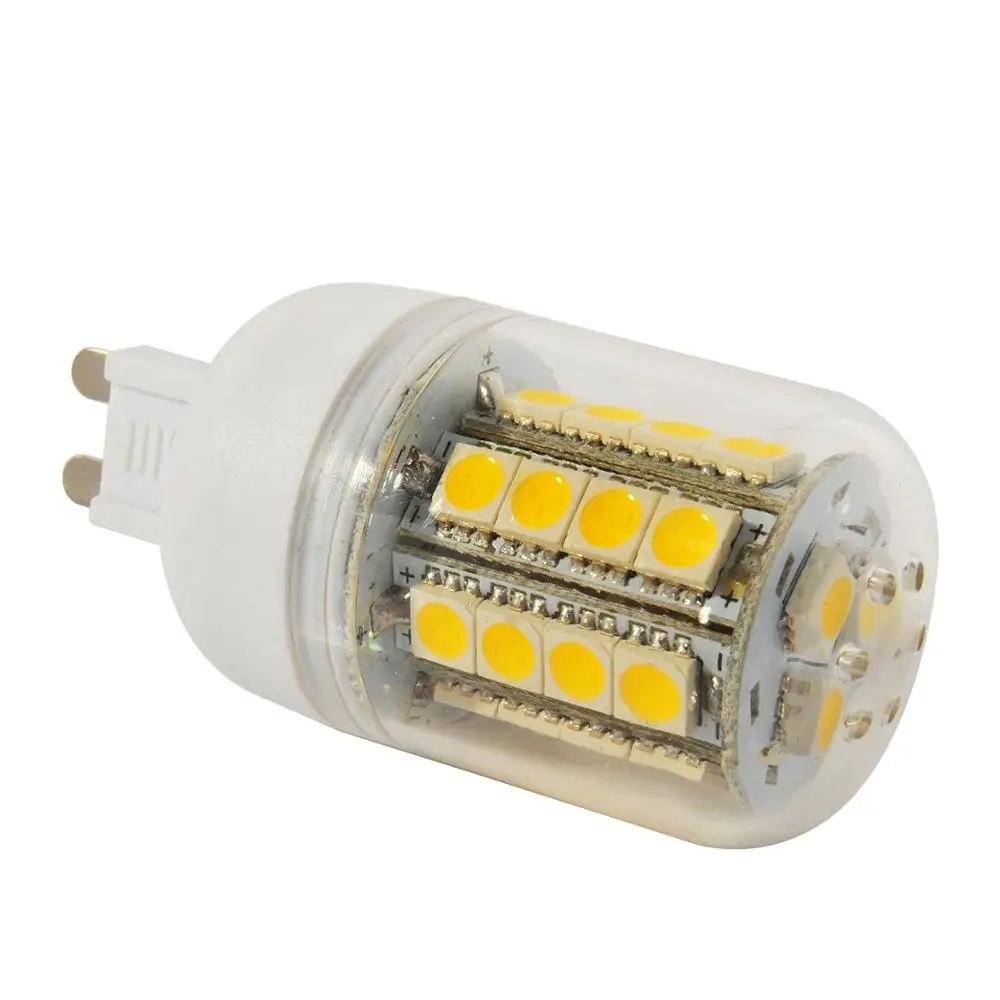 

10pcs LED Lamp SMD2835 4W G9 220V Corn Bulb Pendant Lighting Chandelier Ceiling Outdoor Playground Warehouse Lighting